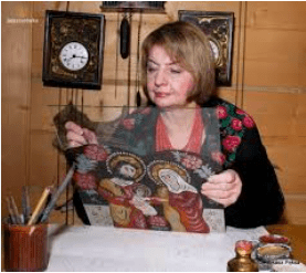 Jolanta Pęksa - an influential folk artist.